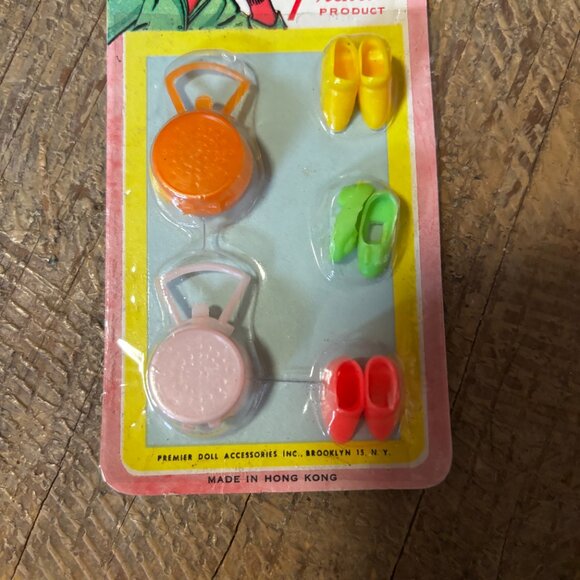 Topper Dawn doll accessories Premier Glamour Stylists purses shoes unopened pack - Picture 2 of 2